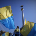 Protestkundgebung auf dem Maidan
