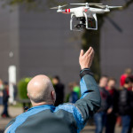 Sind alle wichtigen Perspektiven im Kasten, tritt die Drohne ihren Landeanflug an...